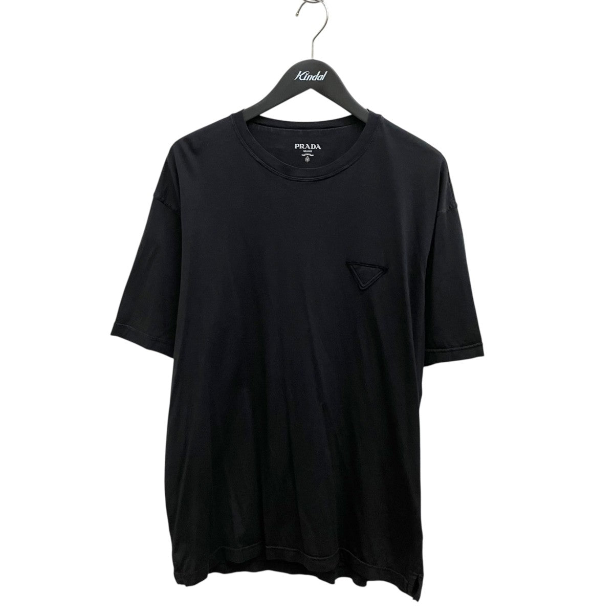 三角ロゴコットン半袖TシャツUJN852