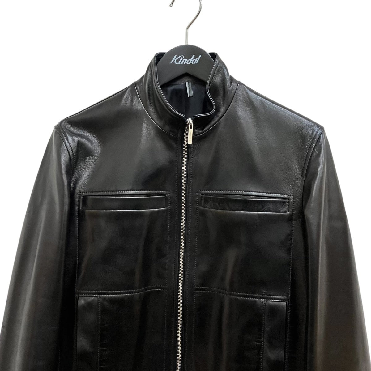 14SSKris Van Asscheシングルライダースジャケット463L499A0182