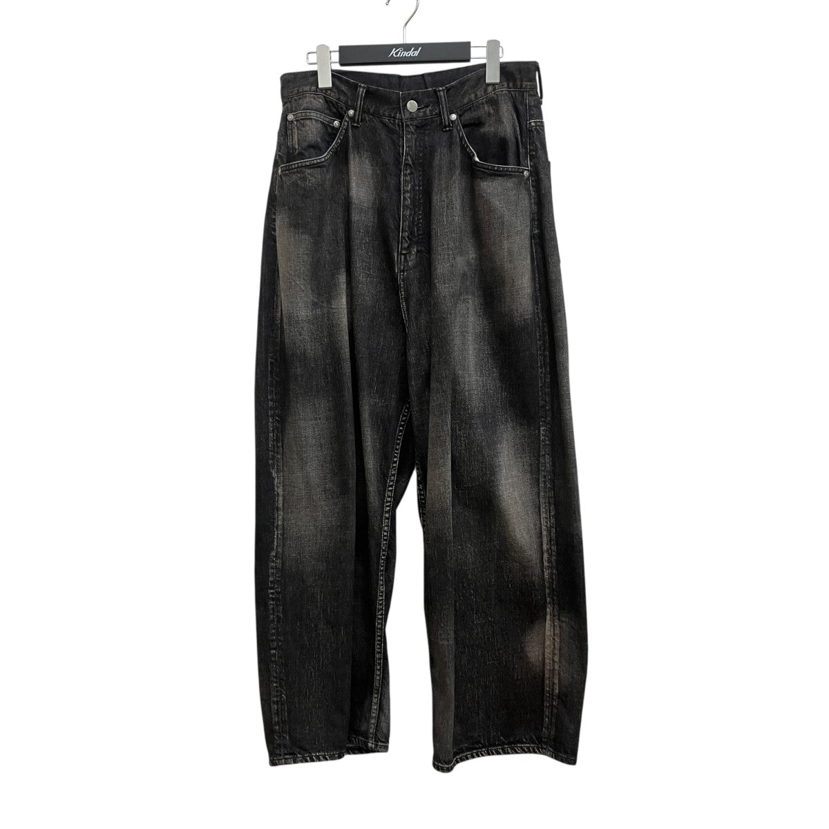 AGING WIDE DENIM PANTS ／ANC-PT48