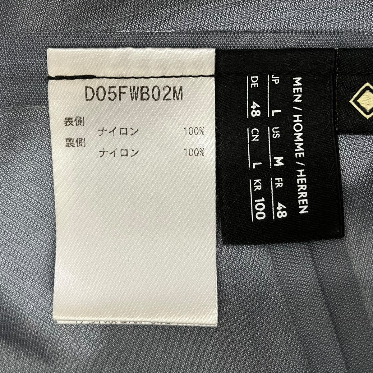 GORE-TEX シェルジャケットマウンテンパーカーD05FWB02M