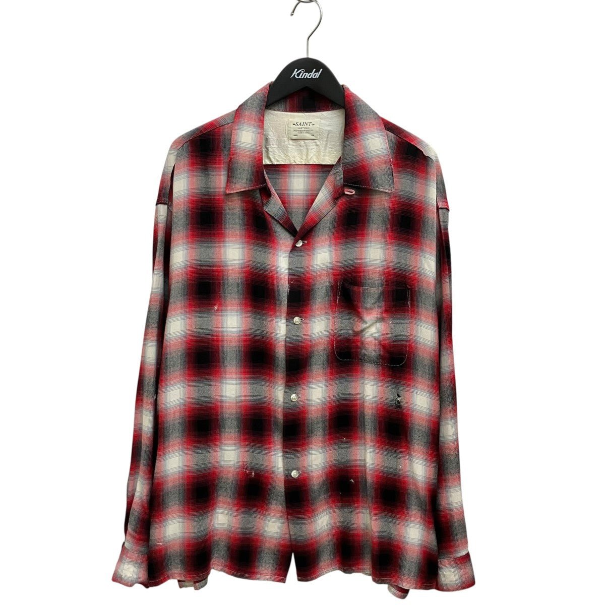 LM CHECK SHIRTチェックネルシャツSM-HR8-0000-C30