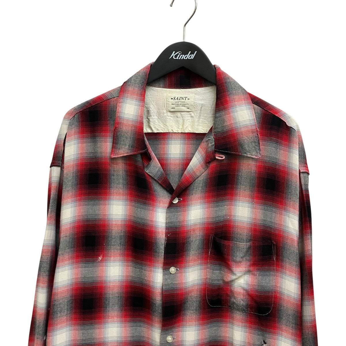 LM CHECK SHIRTチェックネルシャツSM-HR8-0000-C30