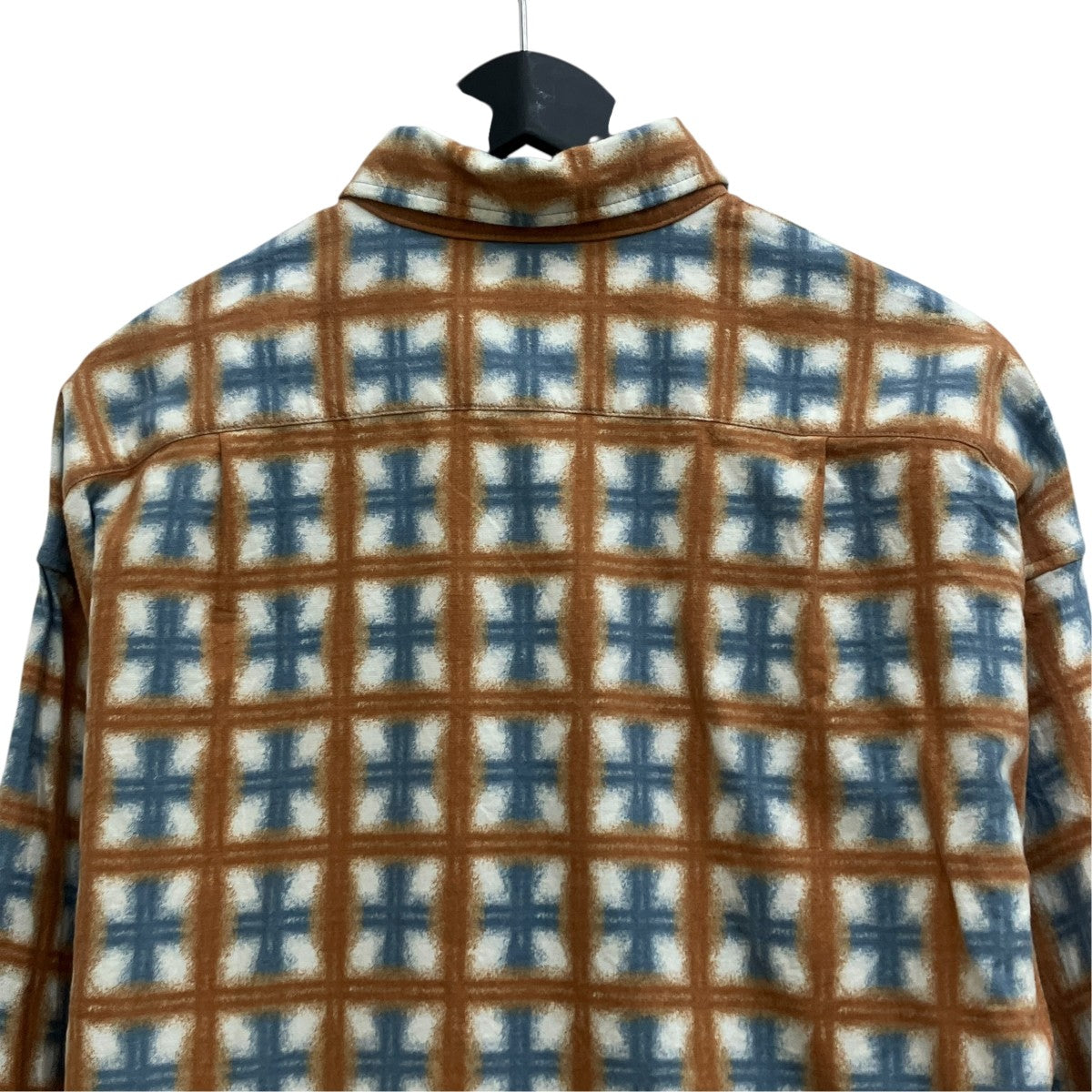RUN PLAID DROP SHOULDER SHIRT ／WMS-C-003