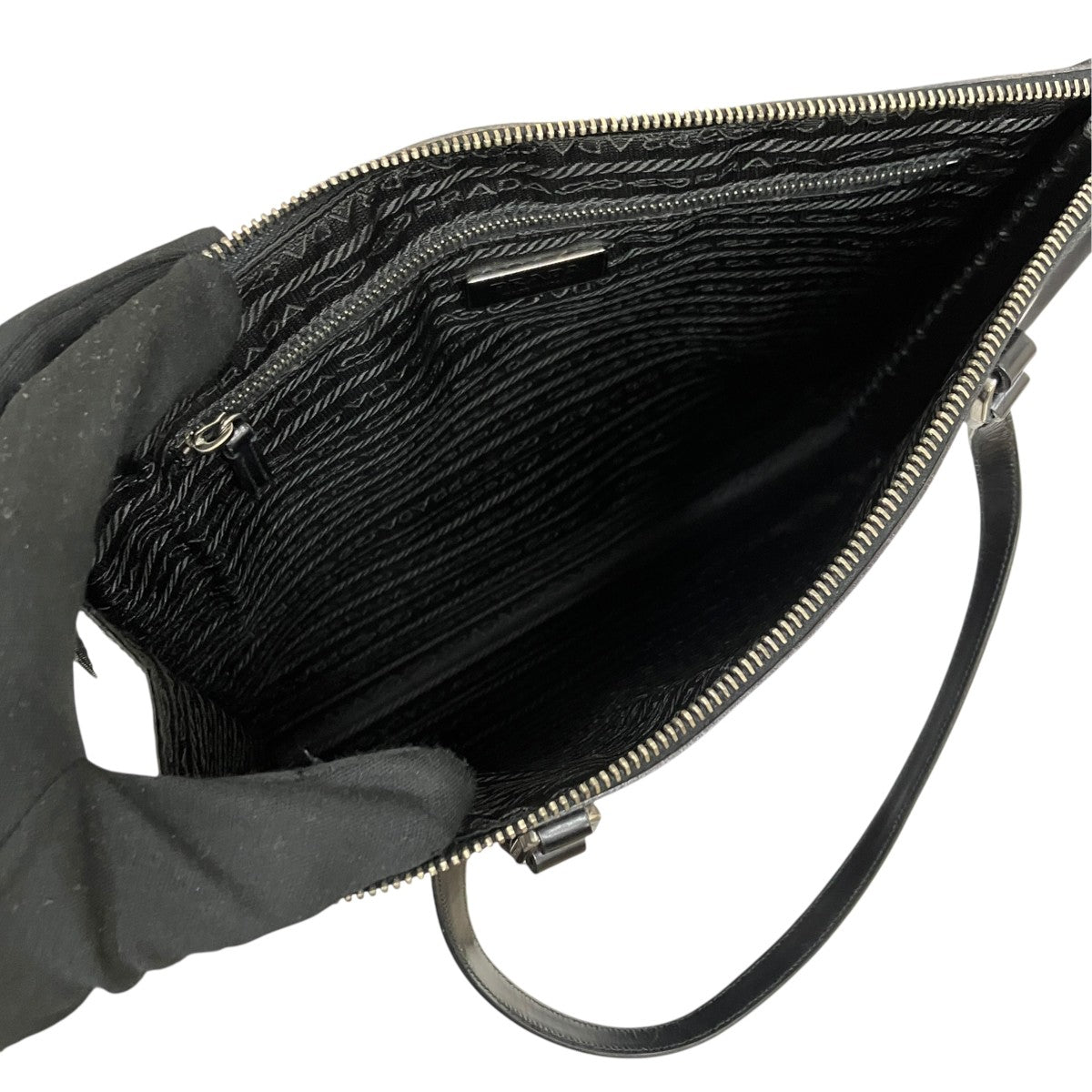 LOGO EMBOSSED TURN LOCK TOTEBAGトートバッグ