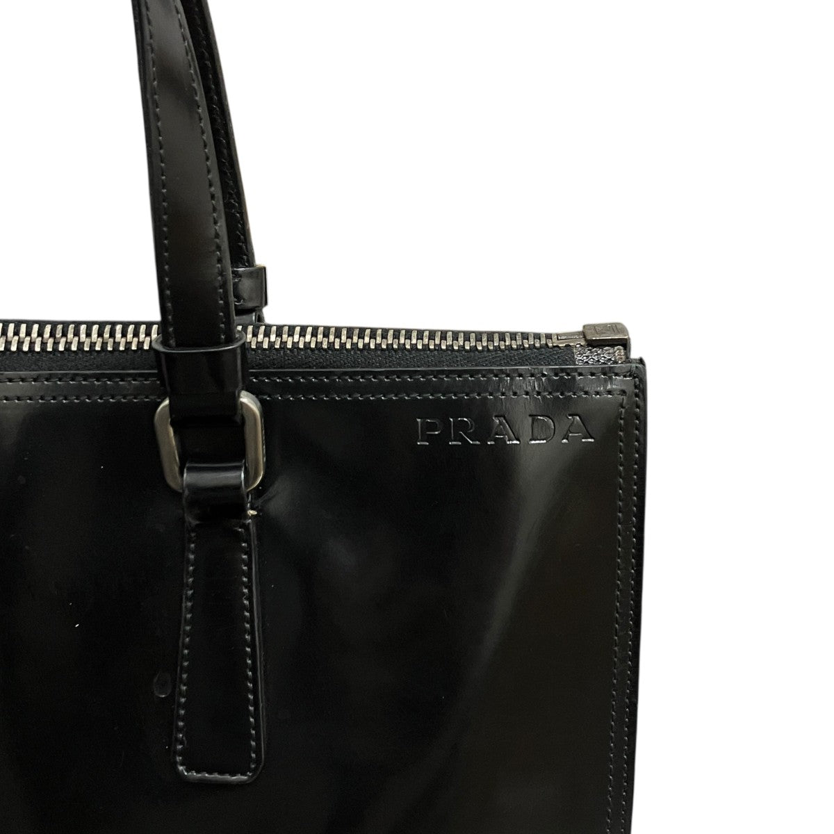 LOGO EMBOSSED TURN LOCK TOTEBAGトートバッグ