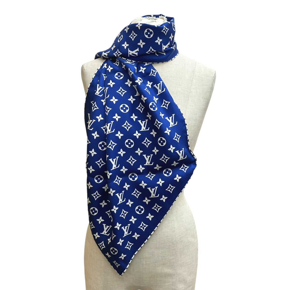 LOUIS VUITTON ロザンジュ LV マッチスカーフM77767 古着・中古-2枚目のアイテム画像