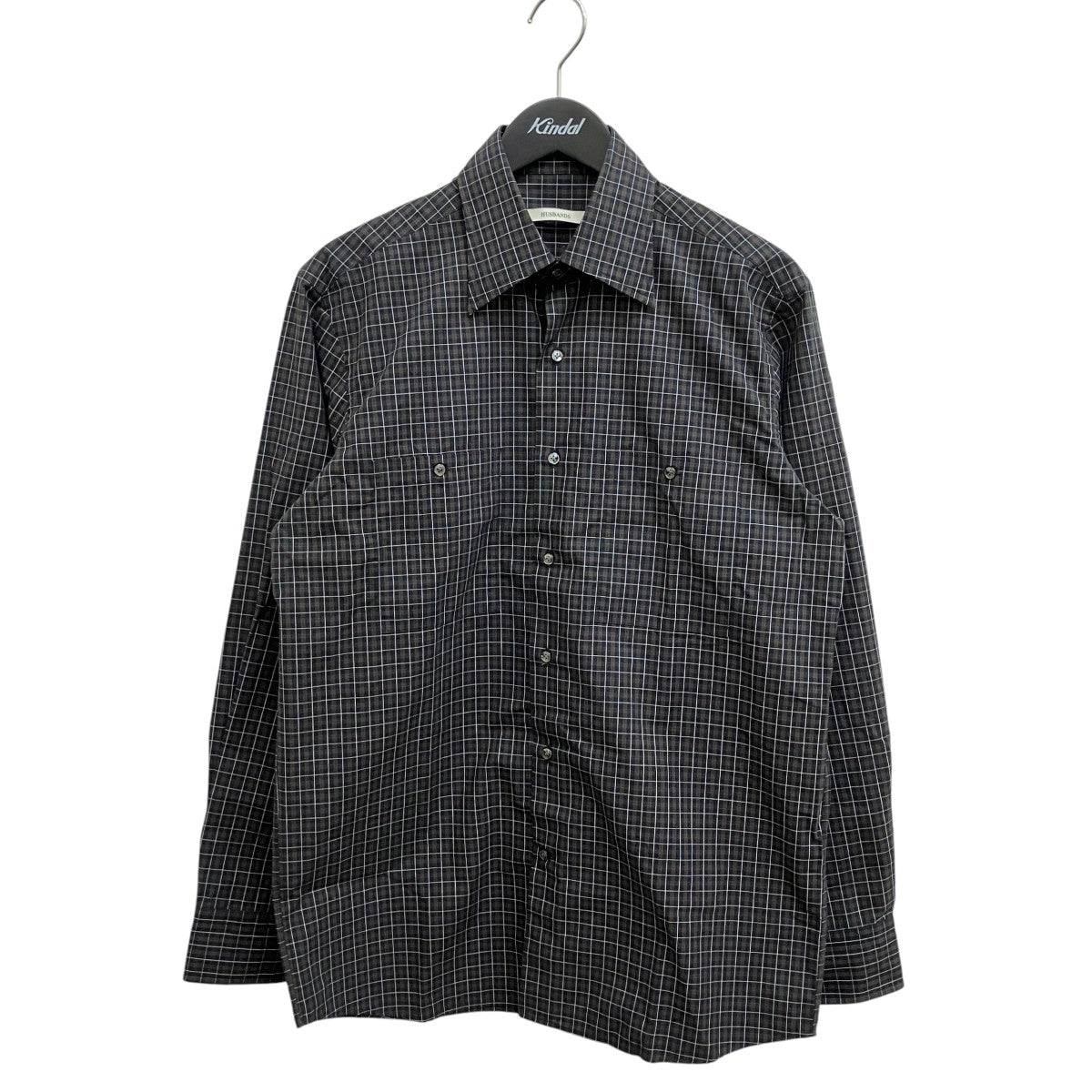 HUSBANDS チェックシャツ62-01-45-01022 古着・中古-1枚目のアイテム画像