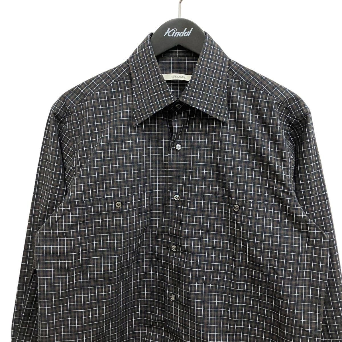 HUSBANDS チェックシャツ62-01-45-01022 古着・中古-3枚目のアイテム画像