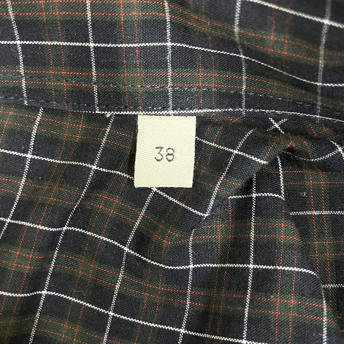 HUSBANDS チェックシャツ62-01-45-01022 古着・中古-6枚目のアイテム画像