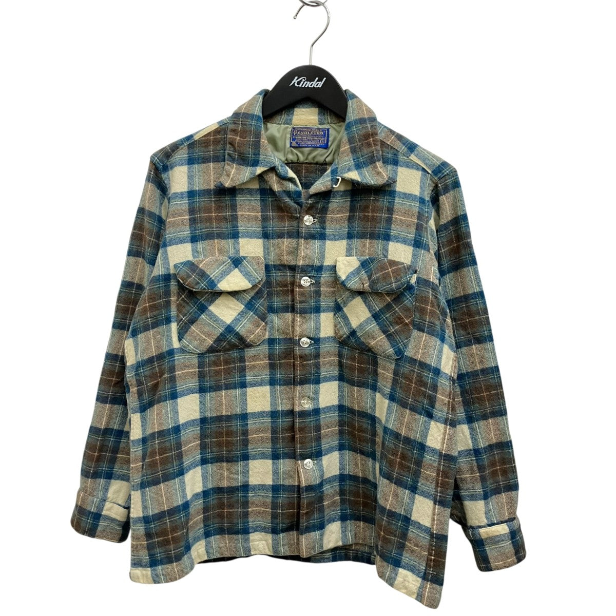 PENDLETON 70Sチェックシャツ 古着・中古-1枚目のアイテム画像