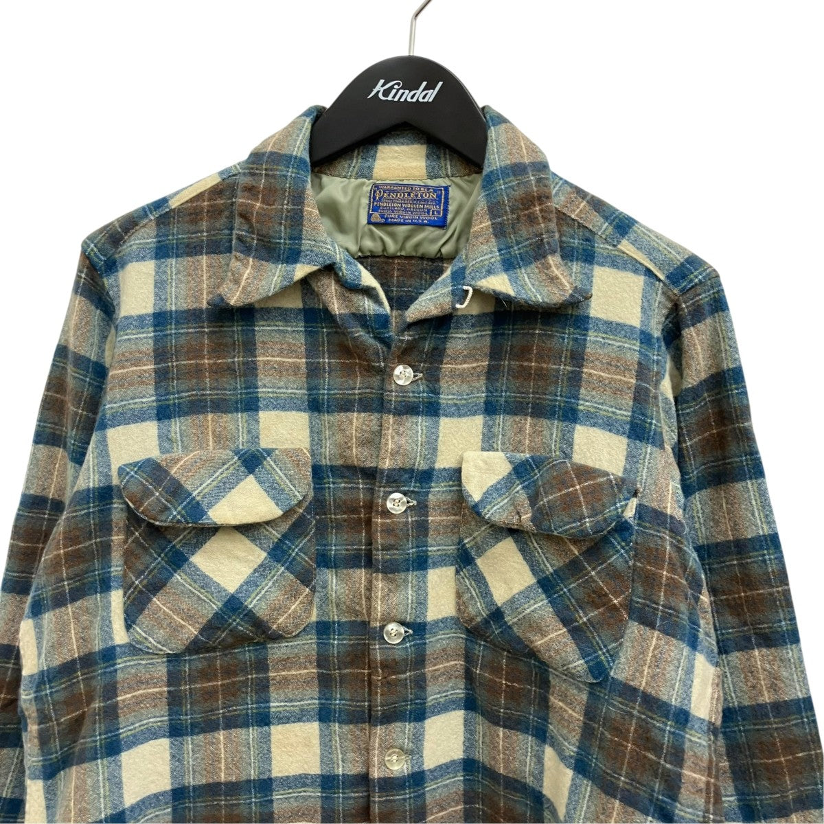 PENDLETON 70Sチェックシャツ 古着・中古-3枚目のアイテム画像