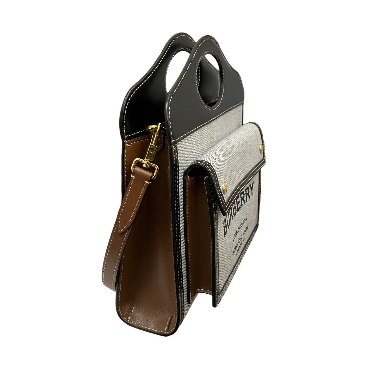 BURBERRY 2WAY MINI POCKET BAG BMPP0L1298 古着・中古-4枚目のアイテム画像