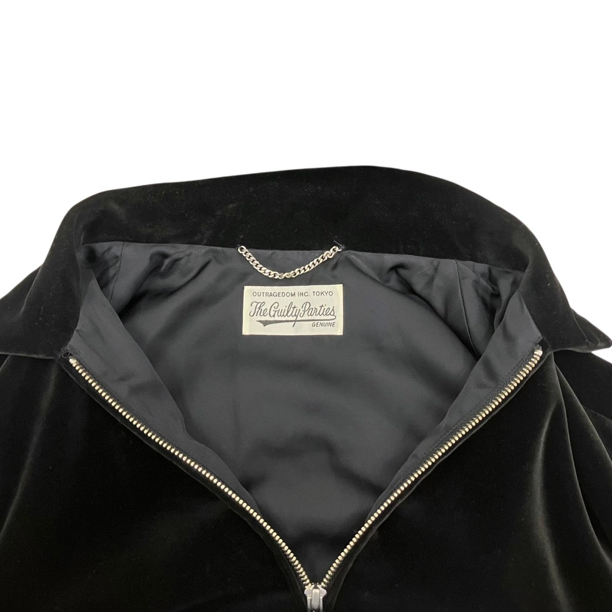 WESTERN JACKET ( TYPE-1 )レオパード柄ベロアジャケット