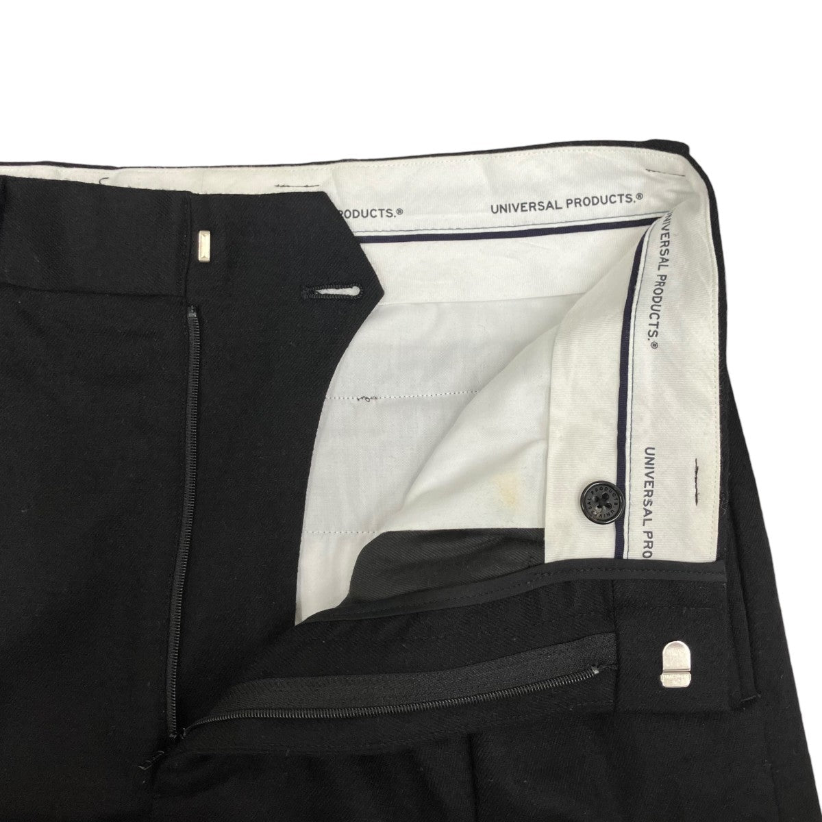UNIVERSAL PRODUCTS． WOOL 2 TUCK TROUSERSパンツ253-60507 古着・中古-7枚目のアイテム画像