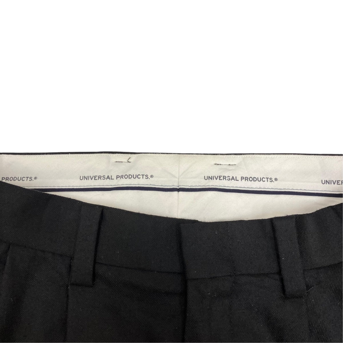 UNIVERSAL PRODUCTS． WOOL 2 TUCK TROUSERSパンツ253-60507 古着・中古-9枚目のアイテム画像