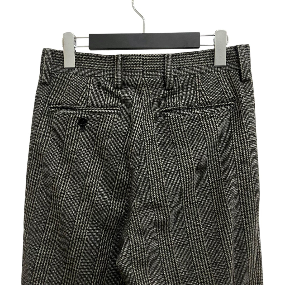 UNIVERSAL PRODUCTS． Tweed Check Wide Trousersスラックス243-60507 古着・中古-4枚目のアイテム画像