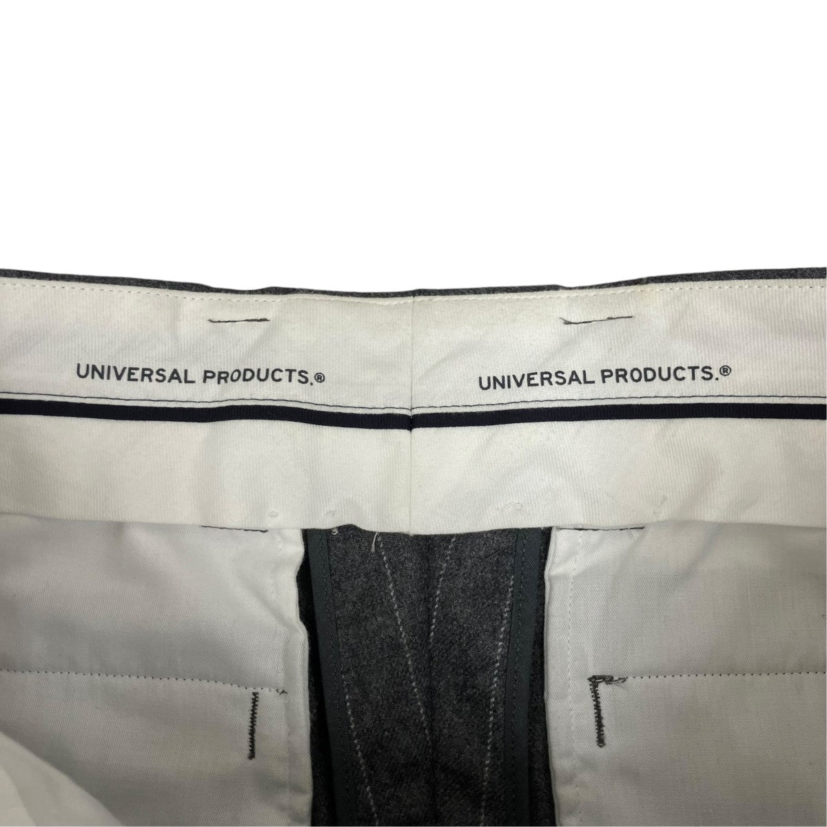 UNIVERSAL PRODUCTS． WOOL 2 TUCK TROUSERSスラックス253-60507 古着・中古-7枚目のアイテム画像