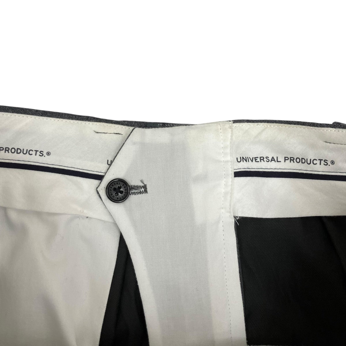 UNIVERSAL PRODUCTS． WOOL 2 TUCK TROUSERSスラックス253-60507 古着・中古-8枚目のアイテム画像
