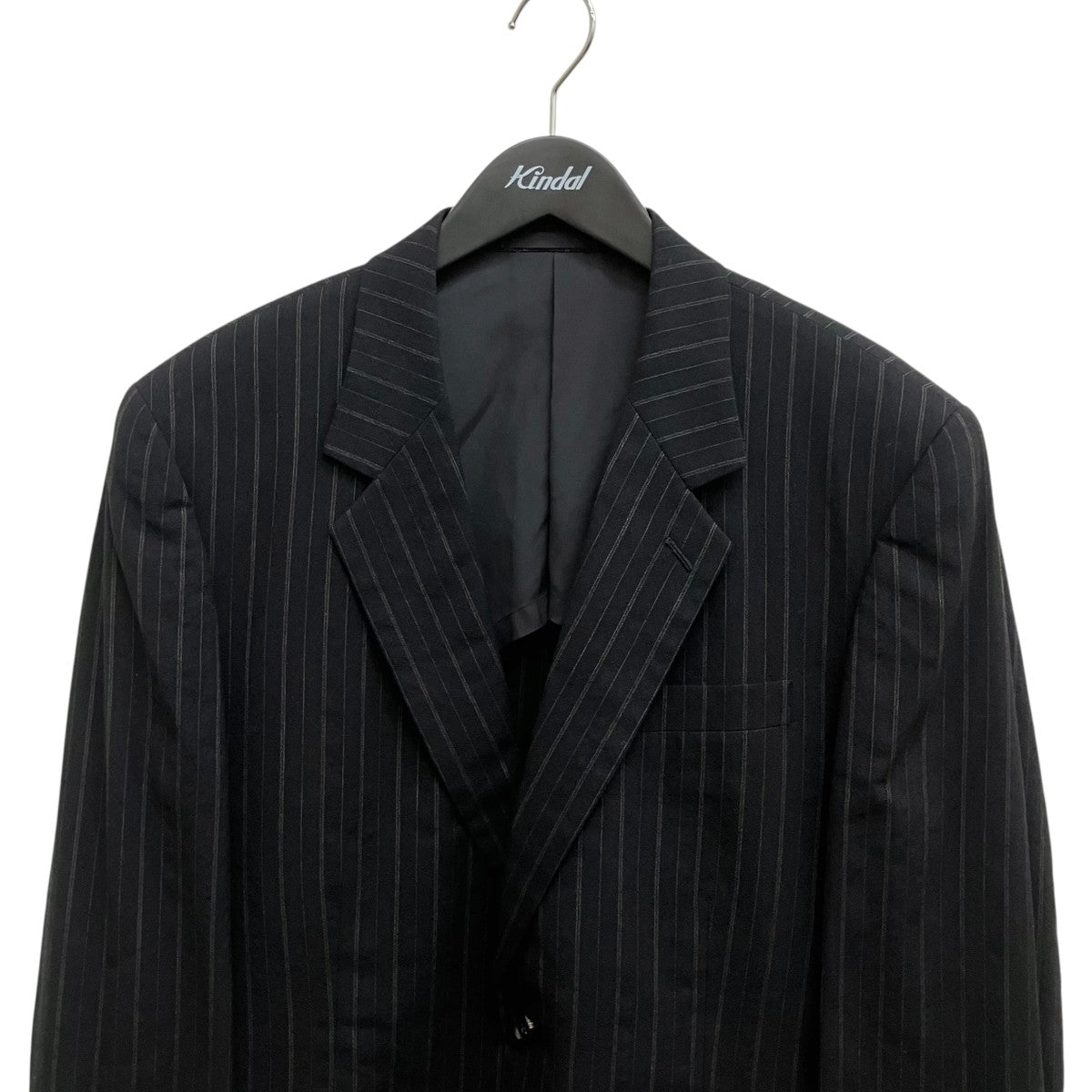 Y’S for men ストライプテーラードジャケットMB-J83-105 古着・中古-3枚目のアイテム画像