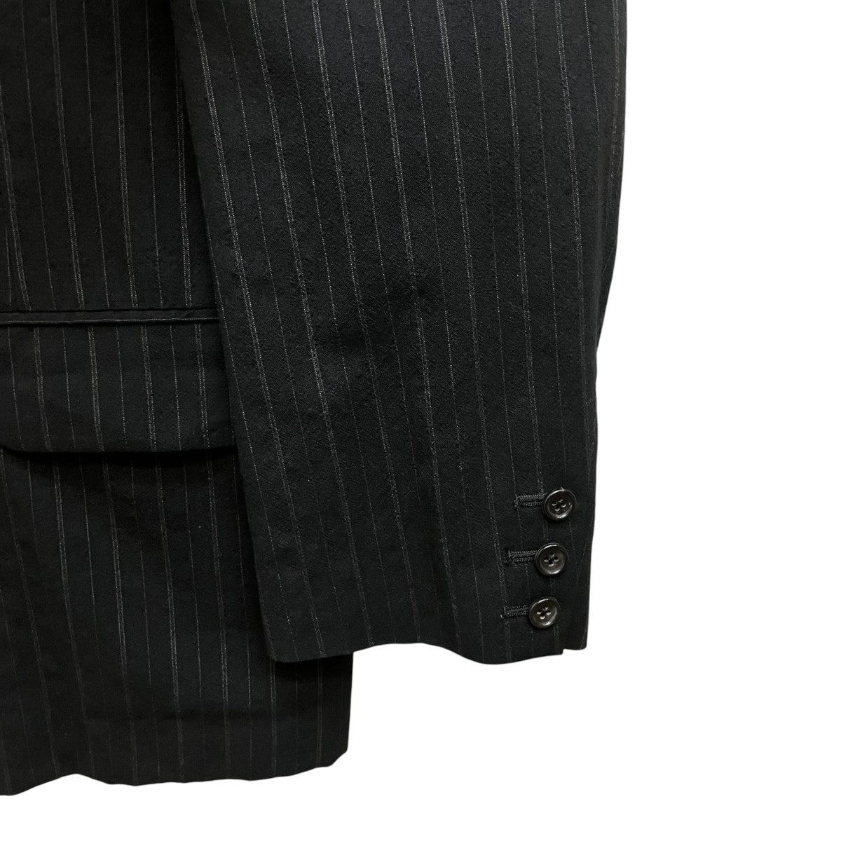 Y’S for men ストライプテーラードジャケットMB-J83-105 古着・中古-4枚目のアイテム画像