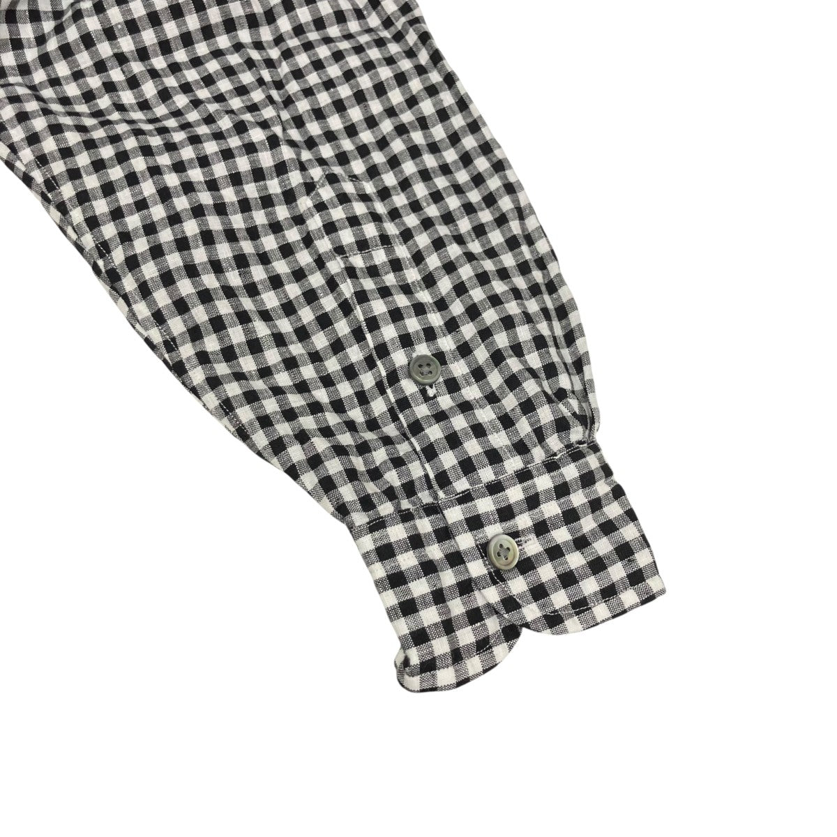 ROLL UP LINEN GINGHAM CHECK SHIRTチェックシャツPC-016-3978