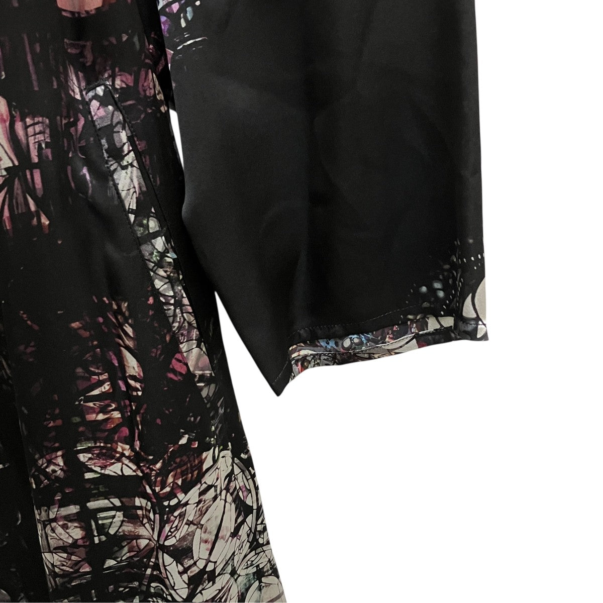 26SS INK   LINING MESSAGE PRINTED GOWN  ／HK-J68-431