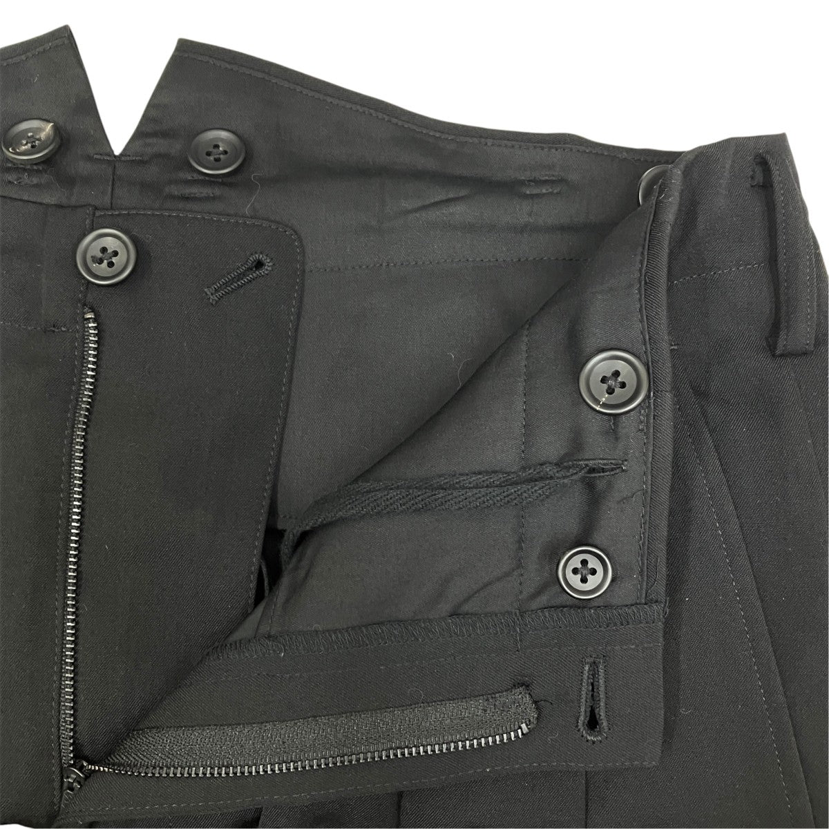 26SS WOOL GABARDINE COIN POCKET TUCK PANTS ／MK-P06-101