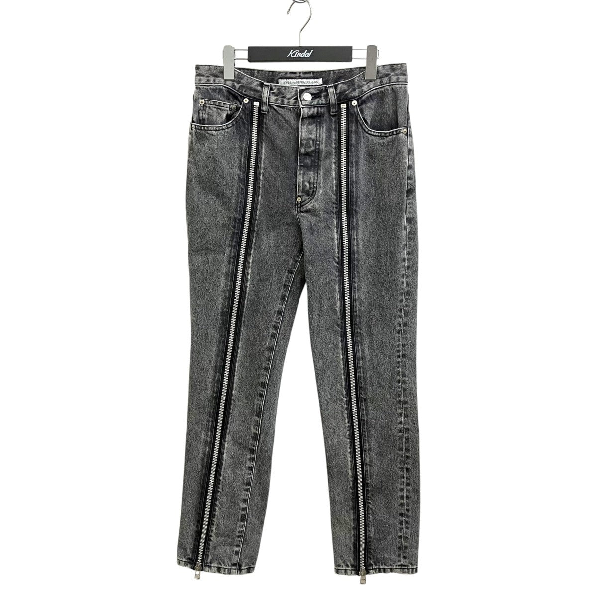 WASHED DENIM ZIPPED PANTSデニムパンツJLS-02-20
