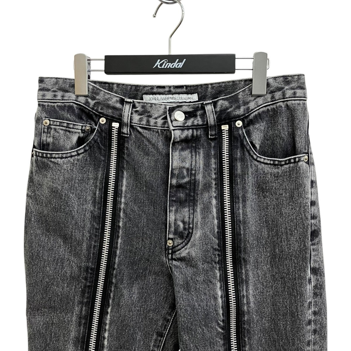 WASHED DENIM ZIPPED PANTSデニムパンツJLS-02-20