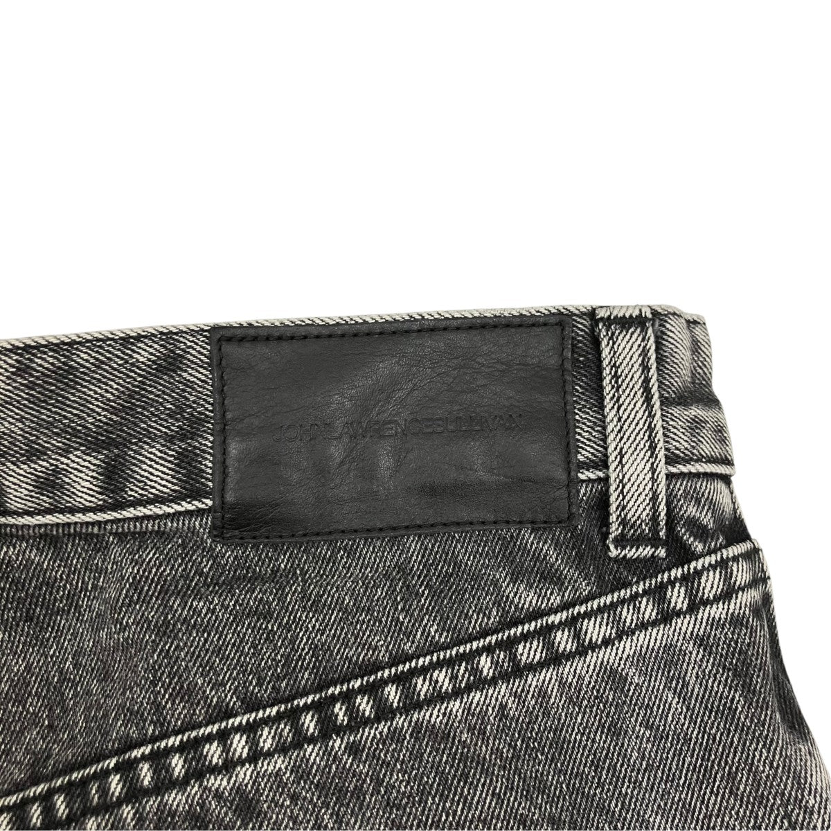 WASHED DENIM ZIPPED PANTSデニムパンツJLS-02-20