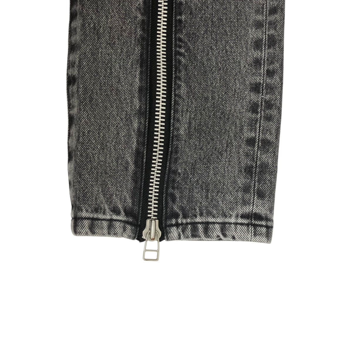 WASHED DENIM ZIPPED PANTSデニムパンツJLS-02-20