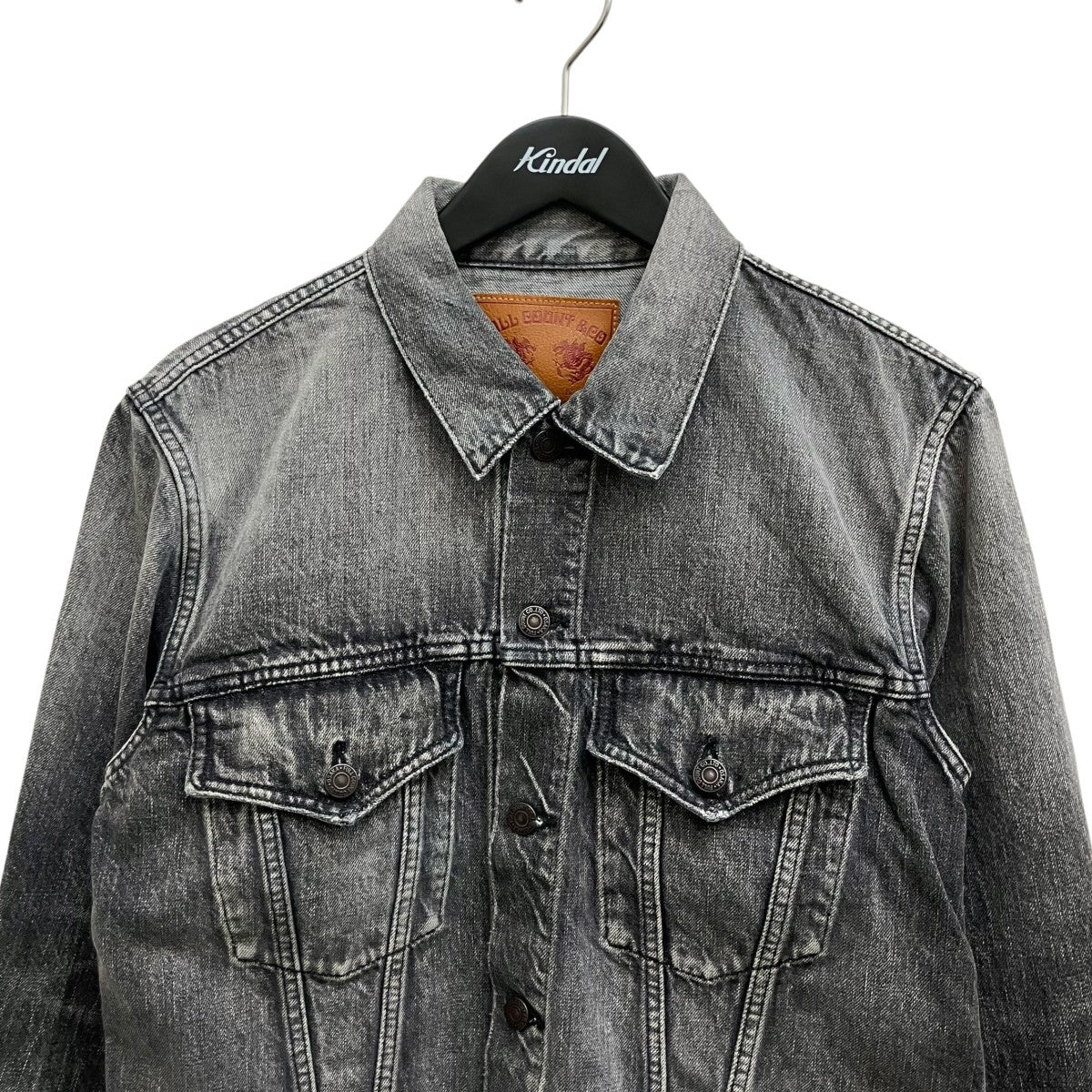 FULLCOUNT Type 3 Black Denim Jacketデニムジャケット2101BK 古着・中古-3枚目のアイテム画像