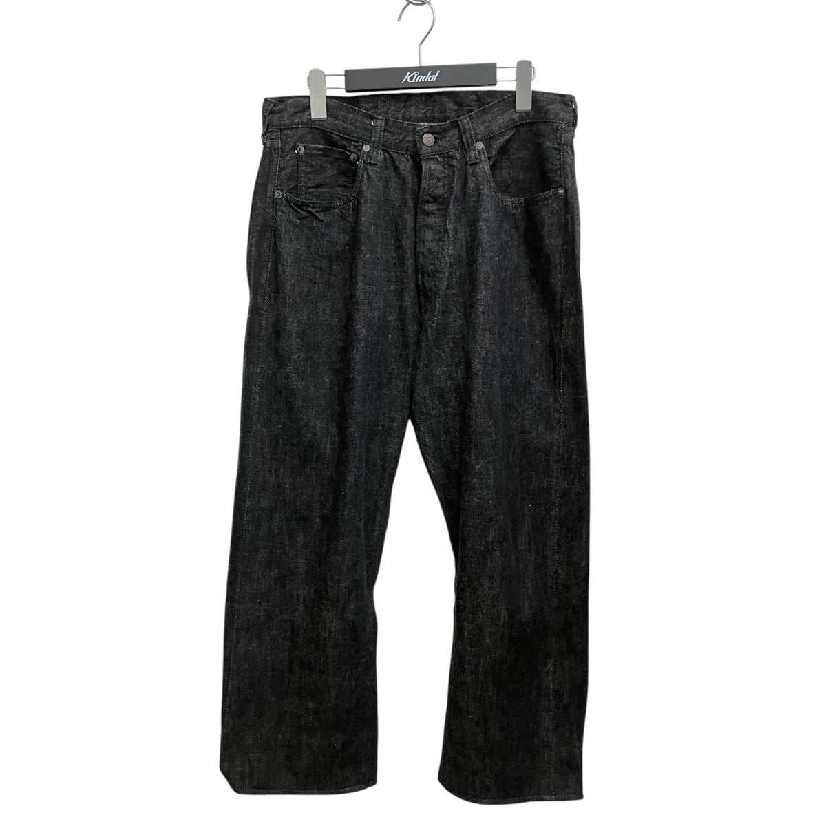 Wide Black Denim 11．5oz ”Super Smooth”デニムパンツ0105BKSS