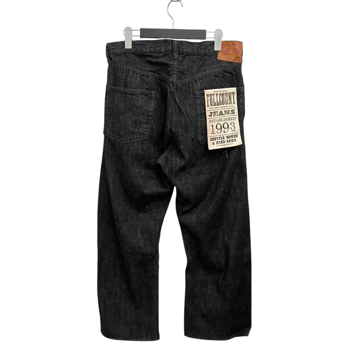 Wide Black Denim 11．5oz ”Super Smooth”デニムパンツ0105BKSS