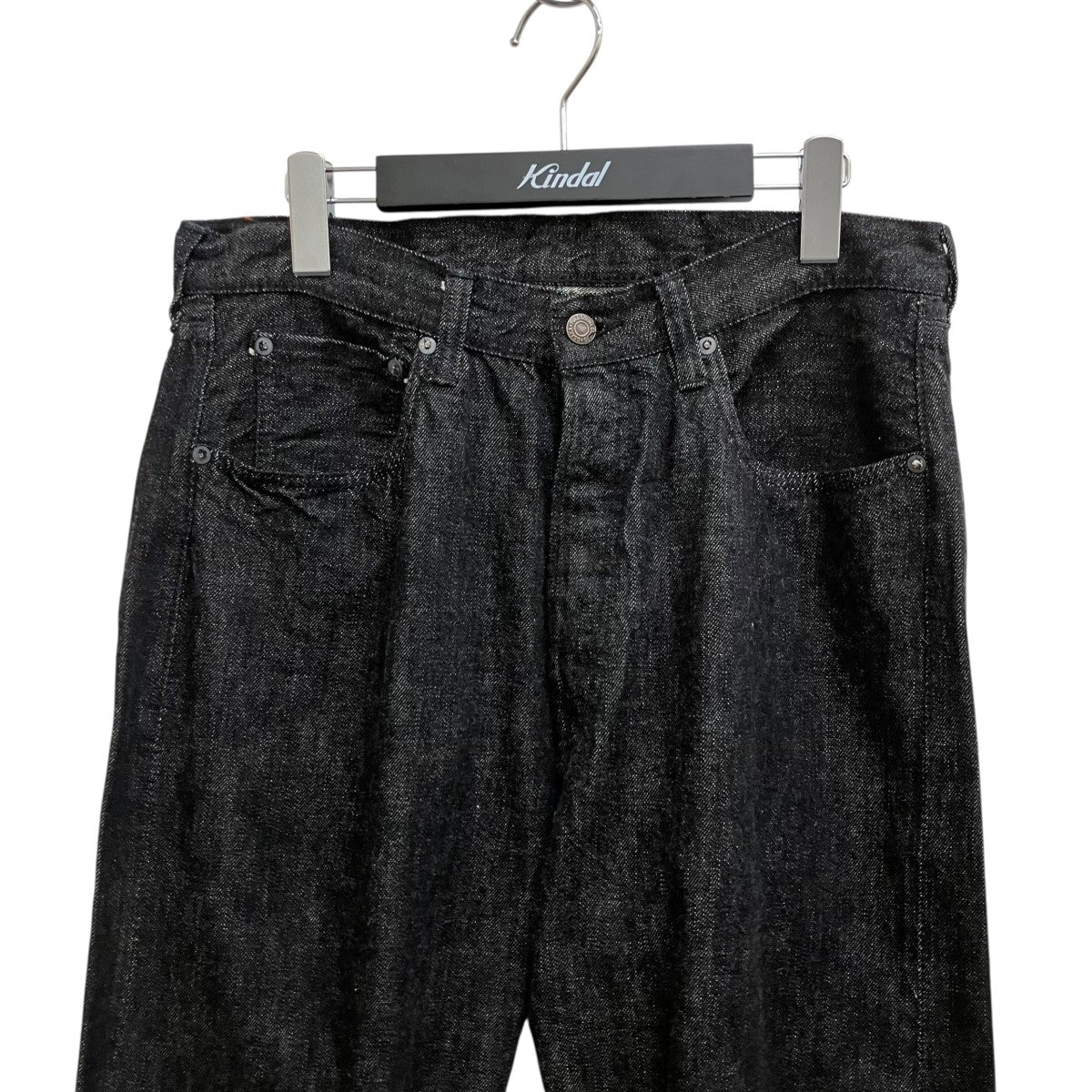 Wide Black Denim 11．5oz ”Super Smooth”デニムパンツ0105BKSS