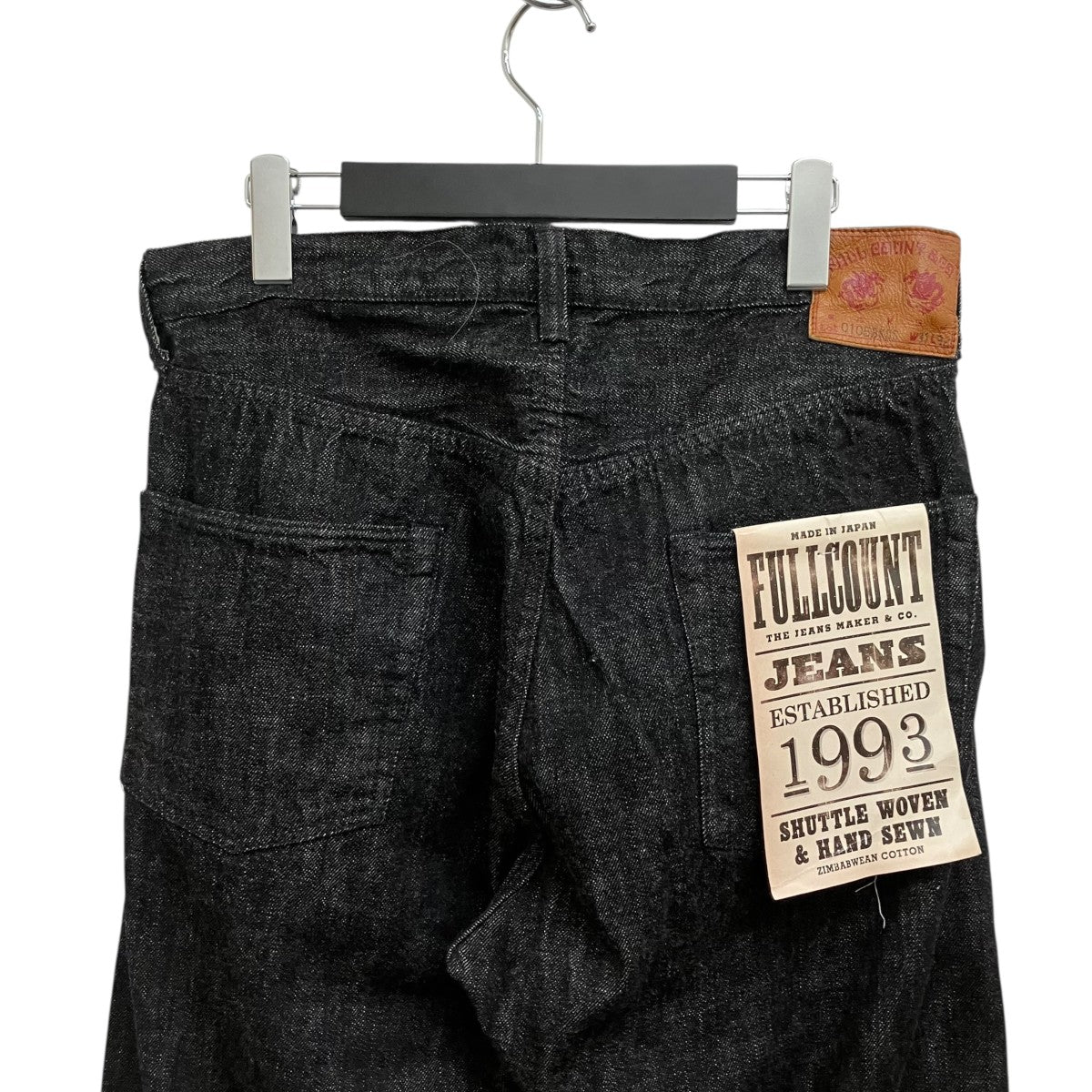 Wide Black Denim 11．5oz ”Super Smooth”デニムパンツ0105BKSS