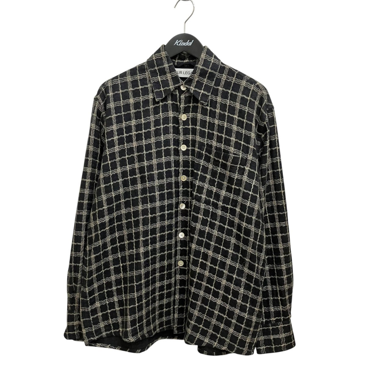 OUR LEGACY ABOVE SHIRTチェックシャツM2252ABF 古着・中古-1枚目のアイテム画像