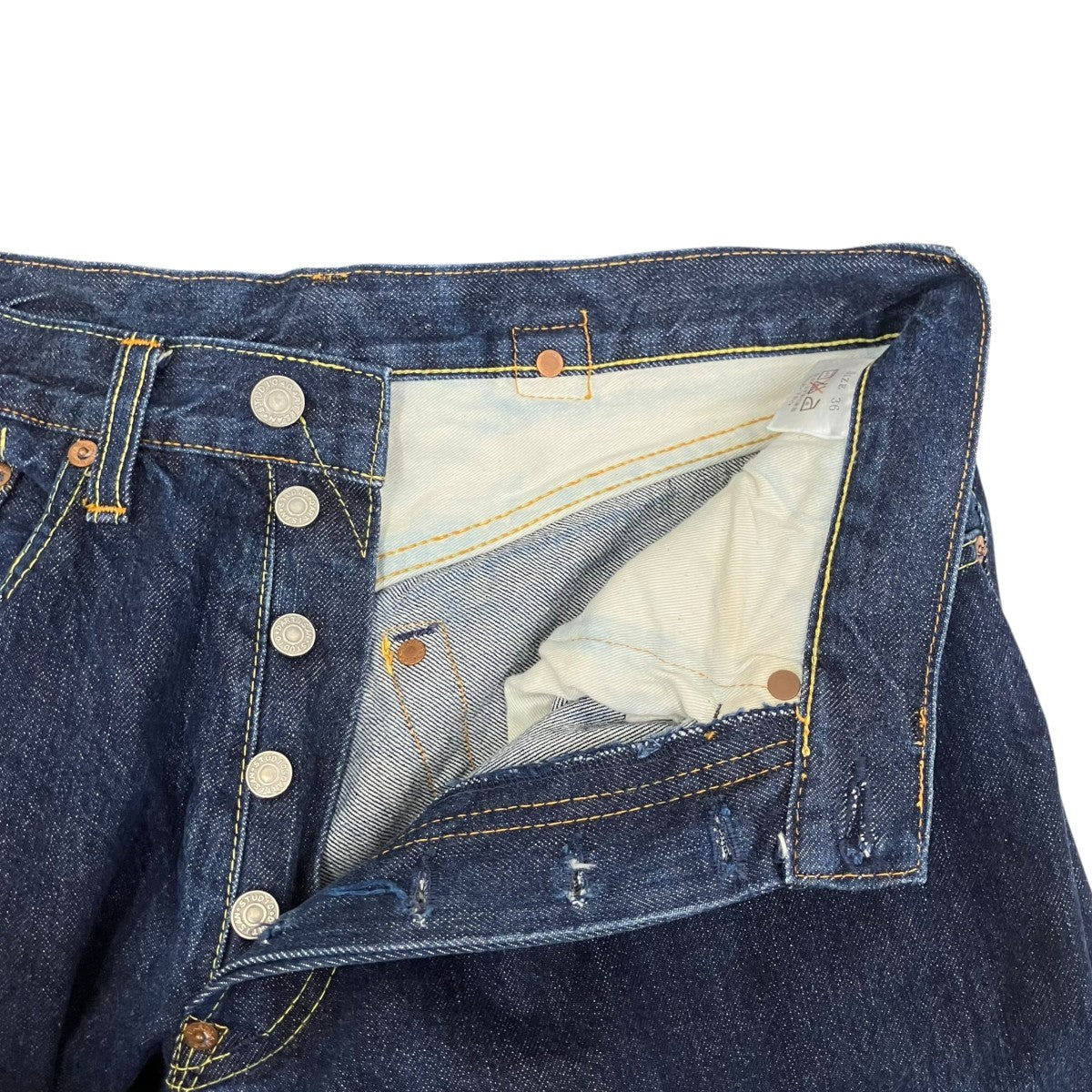STUDIO D’ARTISAN 15oz天然藍レギュラーストレートデニムパンツSD-DO1 古着・中古-7枚目のアイテム画像