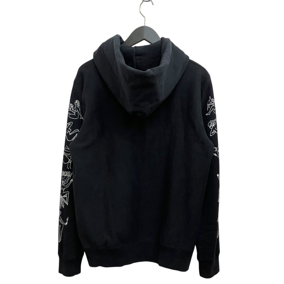 WACKO MARIA NUDEGIRL HEAVY WEIGHT PULLOVER HOODIEパーカー 古着・中古-2枚目のアイテム画像