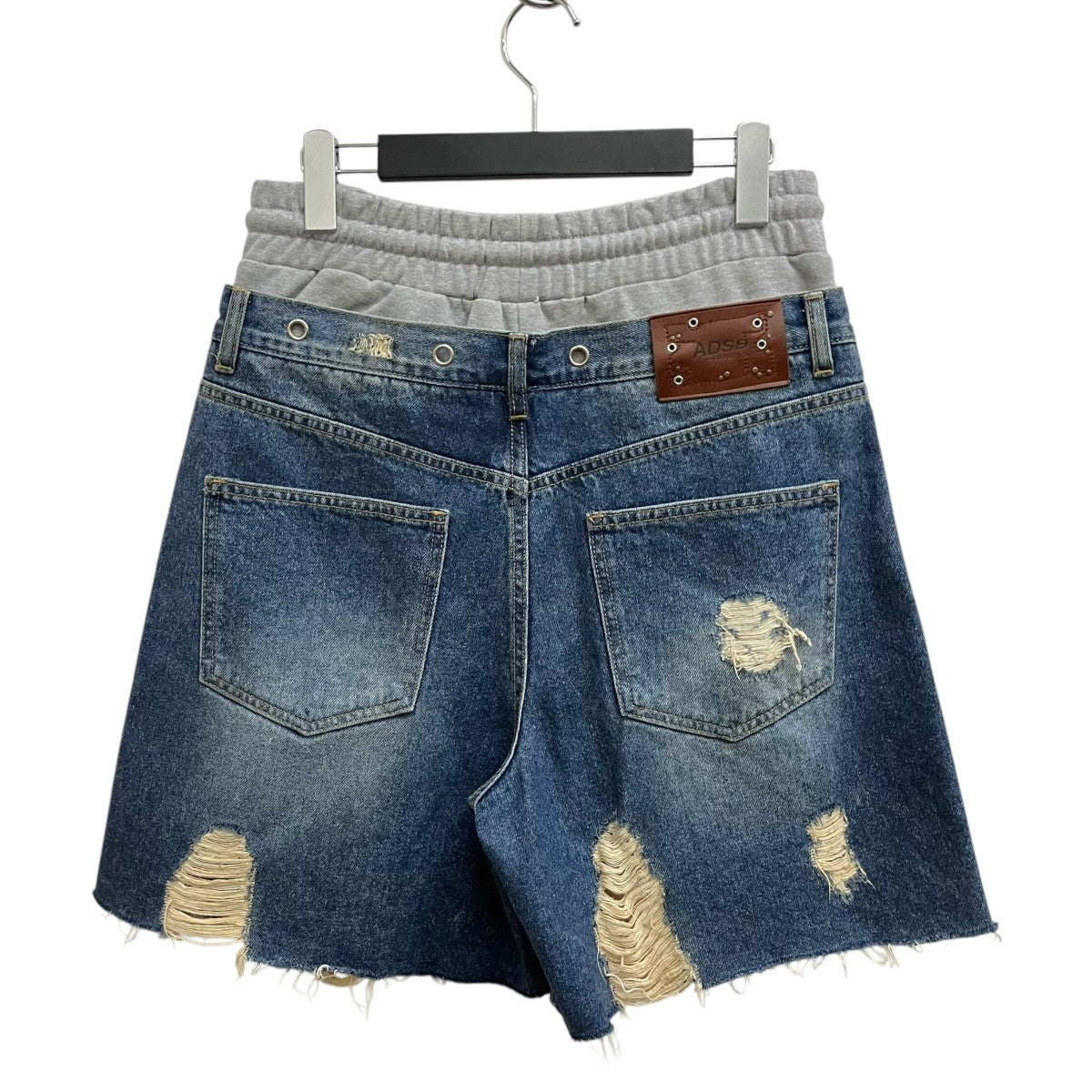 ANDERSSON BELL DENNY SWEAT WAIST DAMAGED SHORTSデニムショートパンツ 古着・中古-2枚目のアイテム画像