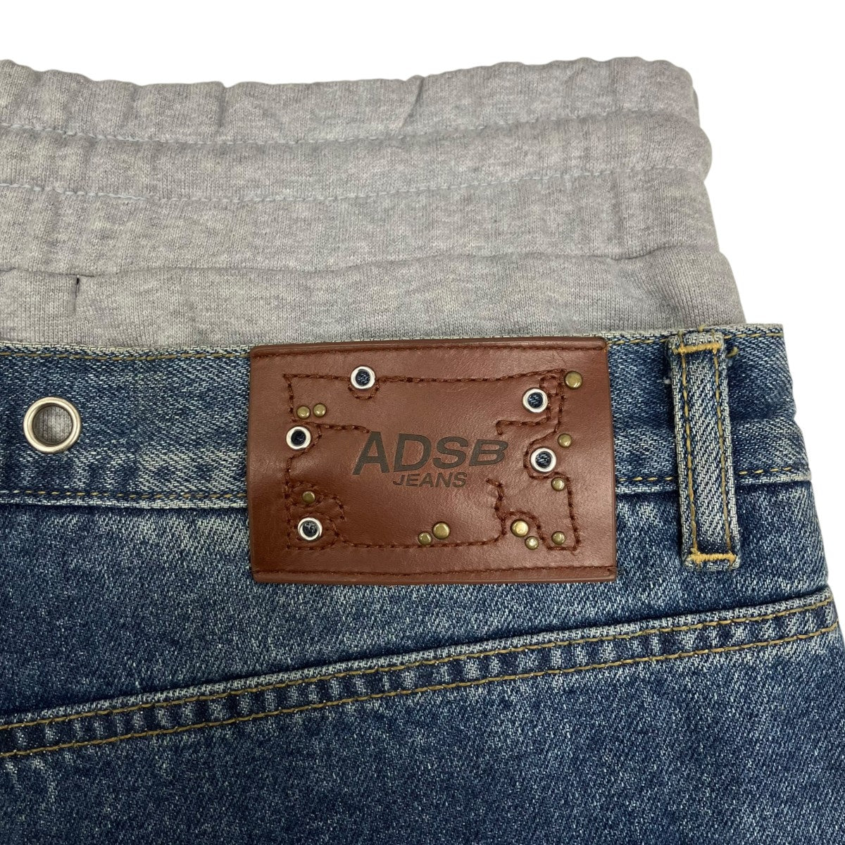 ANDERSSON BELL DENNY SWEAT WAIST DAMAGED SHORTSデニムショートパンツ 古着・中古-5枚目のアイテム画像
