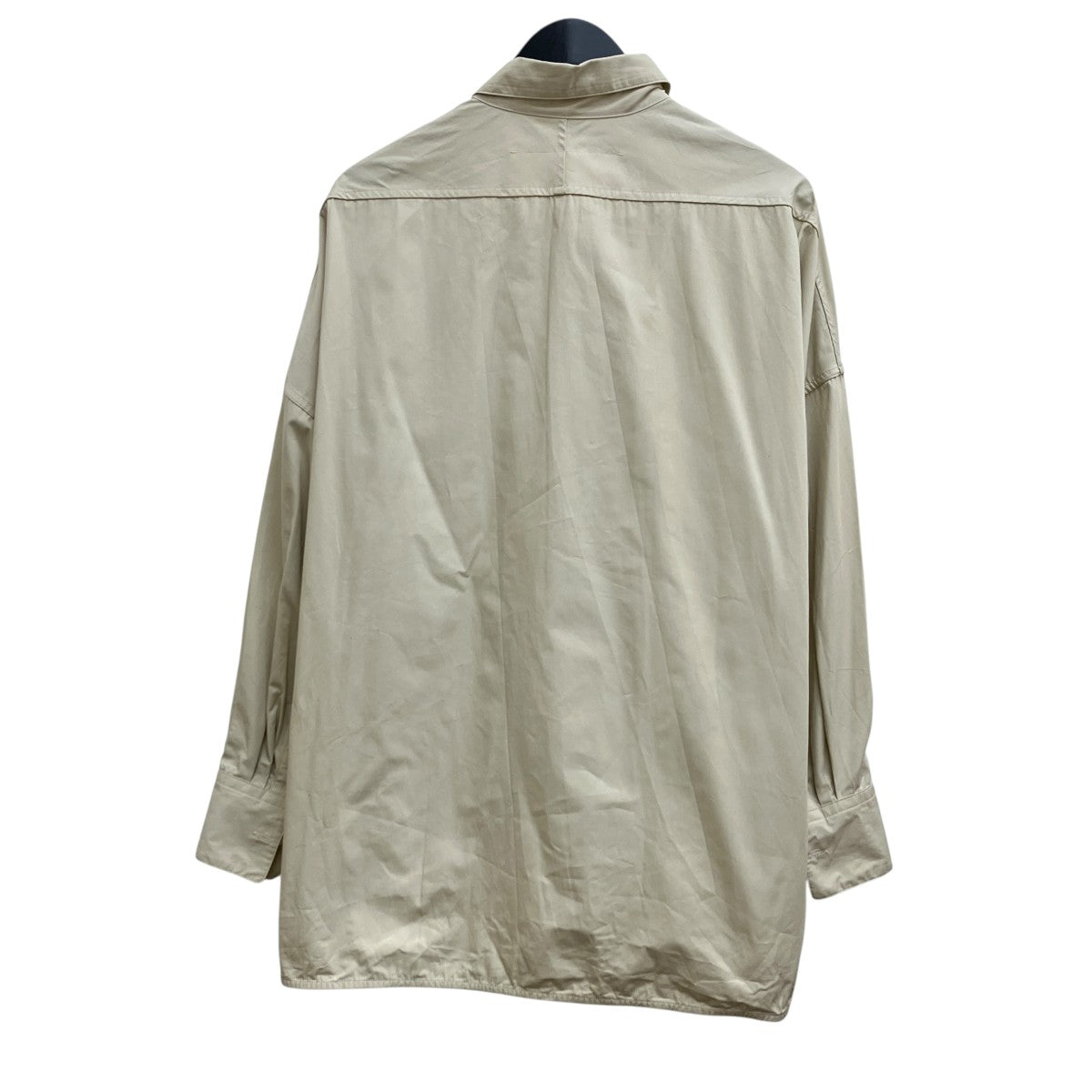 Clear Heavy Broadcloth Draping Shirt Type A ／N-25S-002