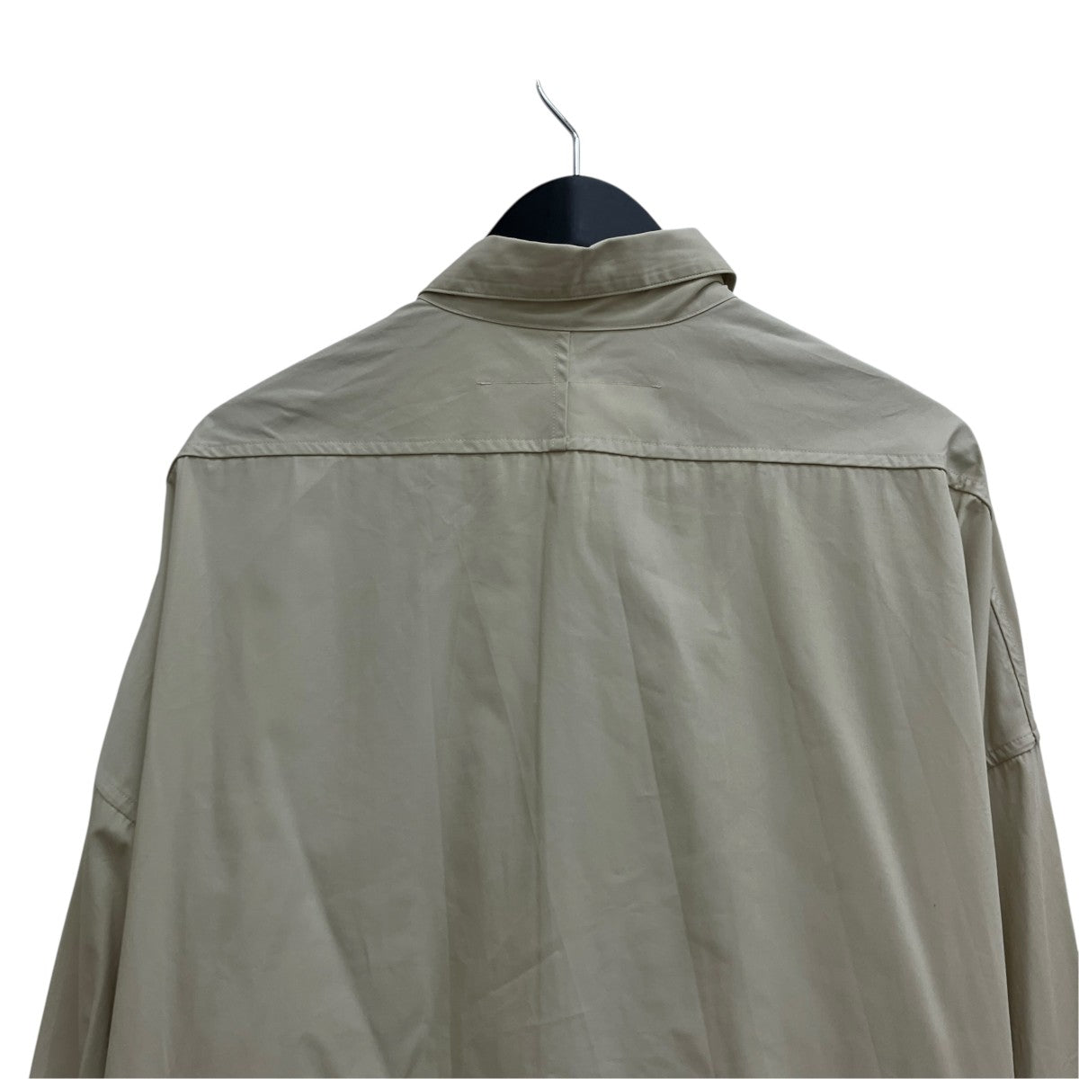 Clear Heavy Broadcloth Draping Shirt Type A ／N-25S-002