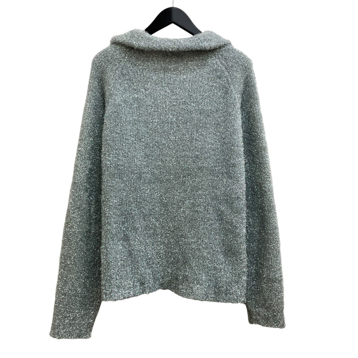 Open Neck Glitter Raglan Pullover ERL08-N357
