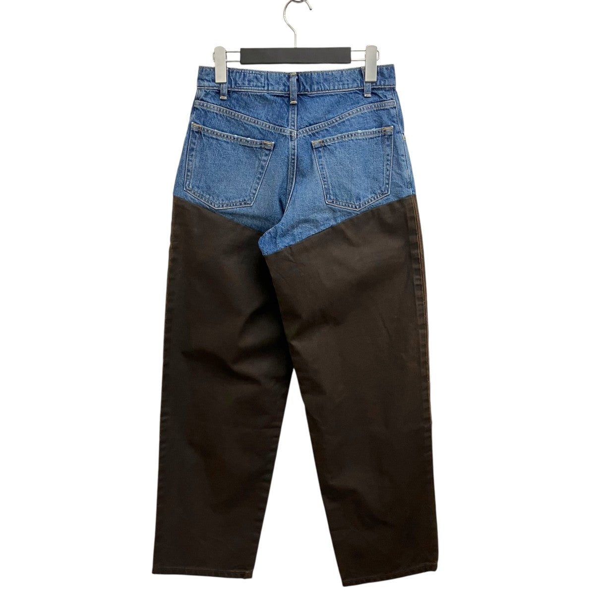 6(ROKU) BEAUTY＆YOUTH ＜timemachine＞DOCKING DENIM PANTSデニムパンツ8651-5-000004 古着・中古-2枚目のアイテム画像