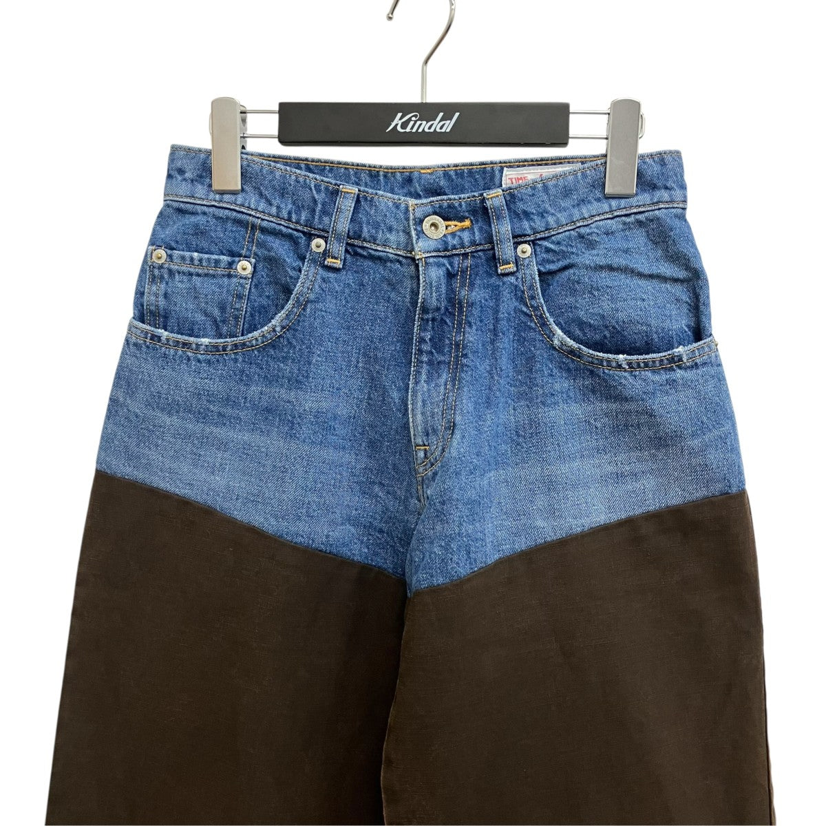 6(ROKU) BEAUTY＆YOUTH ＜timemachine＞DOCKING DENIM PANTSデニムパンツ8651-5-000004 古着・中古-3枚目のアイテム画像