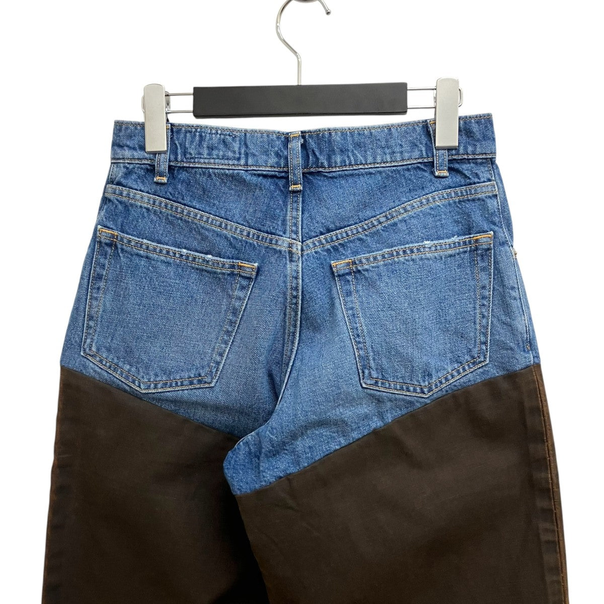 6(ROKU) BEAUTY＆YOUTH ＜timemachine＞DOCKING DENIM PANTSデニムパンツ8651-5-000004 古着・中古-4枚目のアイテム画像