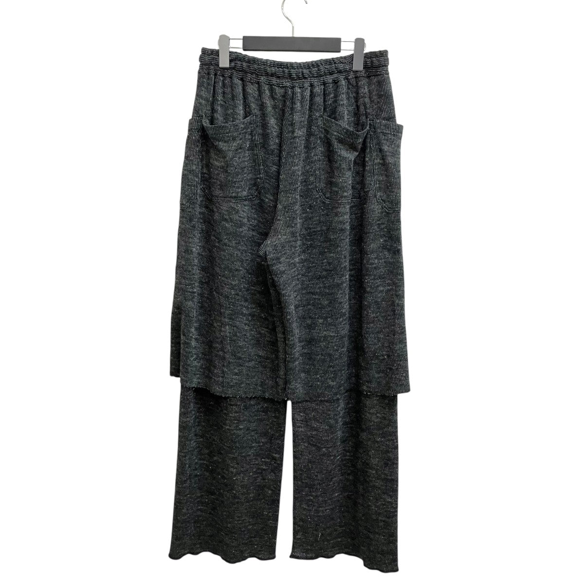 Layered Easy Pantsニットパンツ
