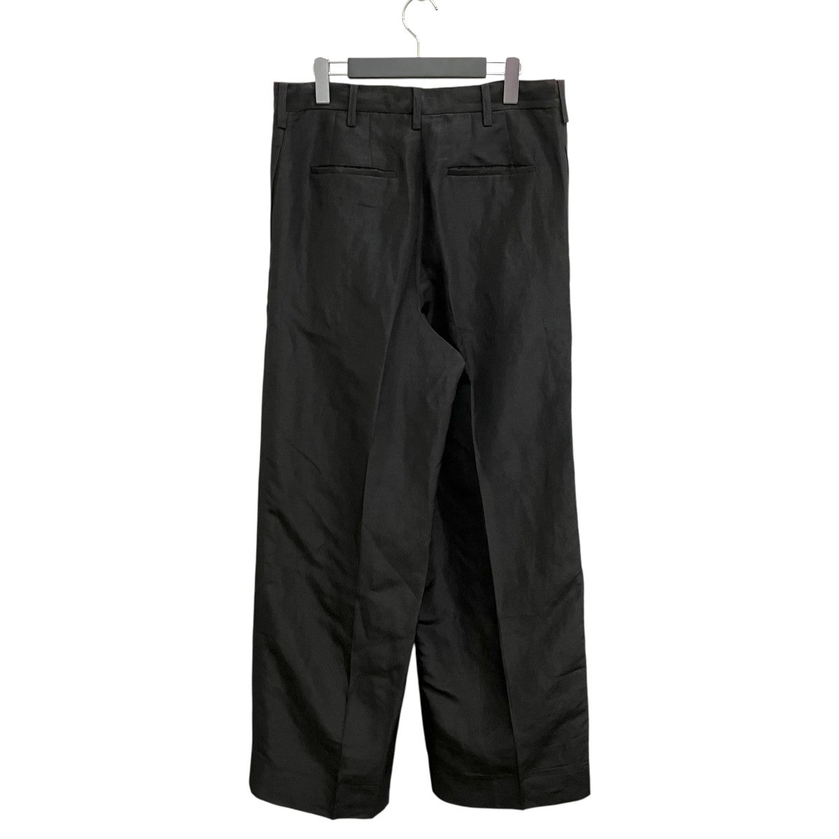 Draw Cord Wide Straight TrousersスラックスN-26S-026