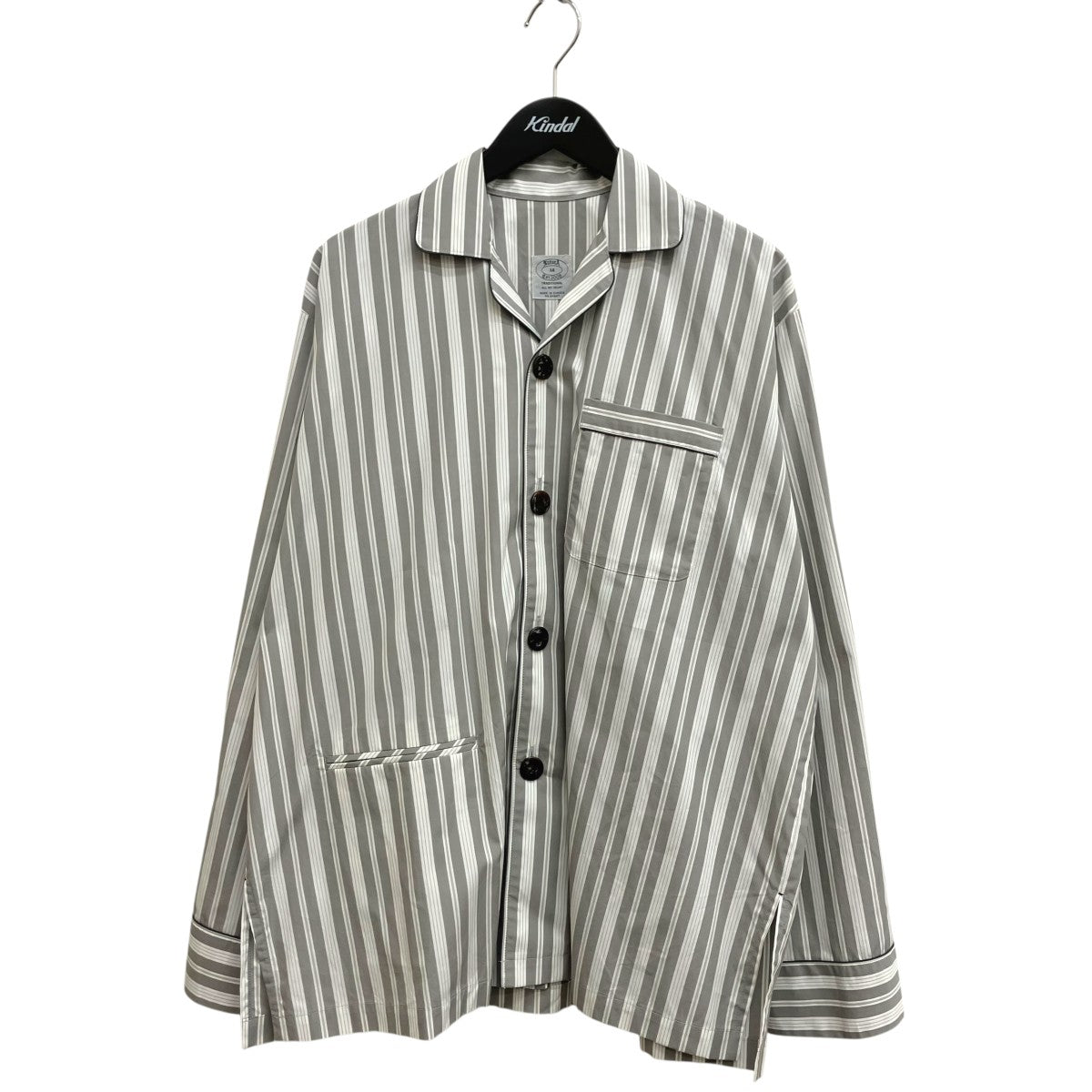 PAJAMA STRIPE BIG SHIRTストライプシャツSUNSEA3111